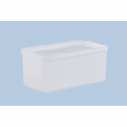 hünersdorff 910400, Boîte de rangement, Transparent, Rectangulaire, Polyéthylène, Monochromatique, Polyéthylène