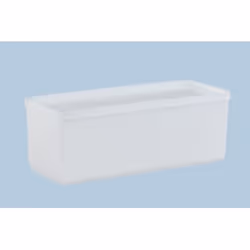 hünersdorff 910500, Boîte de rangement, Transparent, Carré, Polyéthylène, Monochromatique, Polyéthylène