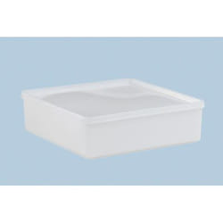 hünersdorff 910600 Boîte de rangement Carré Polyéthylène Transparent