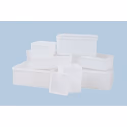 hünersdorff 910700 Boîte de rangement Carré Polyéthylène haute densité (HDPE), Polyéthylène à basse densité linéaire Naturel