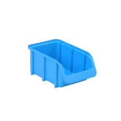 hünersdorff 672300, Panier de rangement, Bleu, Rectangulaire, Polypropylène (PP), Monochromatique, Intérieure, Extérieure