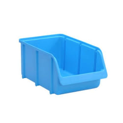 hünersdorff 674300 Boîte de rangement Panier de rangement Rectangulaire Polypropylène (PP) Bleu