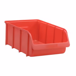 hünersdorff 675100, Boîte de rangement, Rouge, Rectangulaire, Polypropylène (PP), Monochromatique, 19,27 L