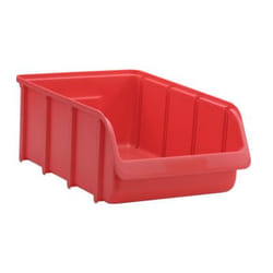 hünersdorff 675100 Boîte de rangement Rectangulaire Polypropylène (PP) Rouge
