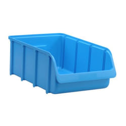 hünersdorff 675300 Boîte de rangement Panier de rangement Rectangulaire Polypropylène (PP) Bleu
