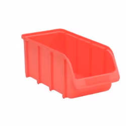 hünersdorff 683100, Boîte de rangement, Rouge, Rectangulaire, Polypropylène (PP), Monochromatique, Intérieure, Extérieure