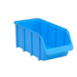 hünersdorff 683300, Boîte de rangement, Bleu, Rectangulaire, Polypropylène (PP), Monochromatique, Intérieure