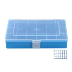 hünersdorff 608300 Boîte de rangement Rectangulaire Polypropylène (PP) Bleu