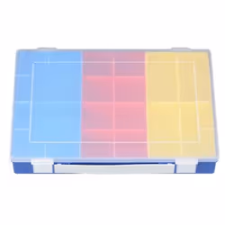 hünersdorff 600800, Boîte de rangement, Bleu, Rectangulaire, Polypropylène (PP), Monochromatique, 335 mm