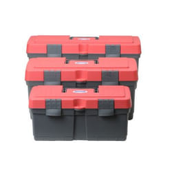 hünersdorff 663000 Boîte à outils Gris, Rouge Polypropylène (PP)