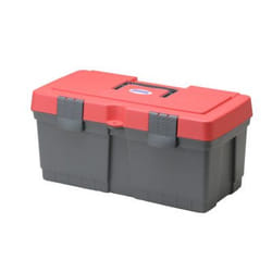 hünersdorff 663100 Boîte à outils Gris, Rouge Polypropylène (PP)