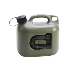 hünersdorff 800200 jerrycan de carburant 5 L Plastique Noir, Olive