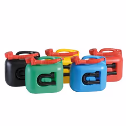 hünersdorff 800300 jerrycan de carburant 5 L Plastique Noir, Rouge