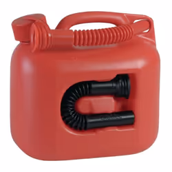 En PEHD · Avec autorisation UN · Approprié pour l’essence et le gazole · Avec 2 tubes verseurs flexibles pour les moteurs gaz ...