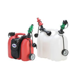 hünersdorff 804000 jerrycan de carburant 4,5 L Plastique Noir, Rouge