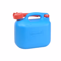 hünersdorff STANDARD, 5 L, Plastique, Bleu, Tout carburant, UN 3H1/Y1.0/250/XX/D/BAM12020-huen, 265 mm