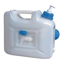 Hünersdorff - Bidon à eau 12l hdpe avec robinet de vidange+distributeur H310x165xP350mm - 816510