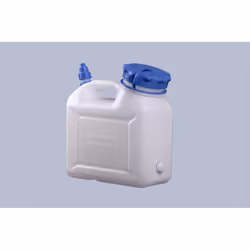 hünersdorff 817110, 6 L, Polyéthylène haute densité (HDPE), Bleu, Blanc, 277 mm, 132 mm, 296 mm