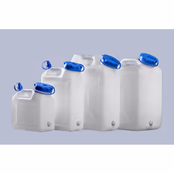 hünersdorff 818110 jerrycan de carburant 11 L Polyéthylène haute densité (HDPE) Bleu, Blanc - Vue supplémentaire 4