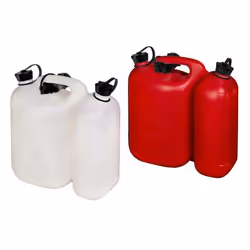hünersdorff 824900 jerrycan de carburant 8,5 L Plastique Noir, Naturel