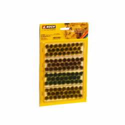 NOCH Grass Tufts XL, Marron, Vert, 84 pièce(s)