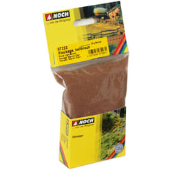 NOCH Flock light brown pièce pour modèle à l'échelle et accessoires Herbe