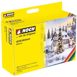 NOCH Winter Set pièce pour modèle à l'échelle et accessoires Neige