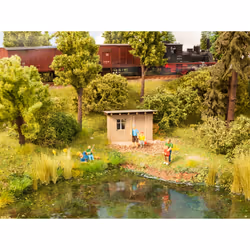 NOCH At the Pond pièce pour modèle à l'échelle et accessoires Kit de décoration