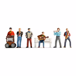 NOCH Street Musicians pièce pour modèle à l'échelle et accessoires Figurines