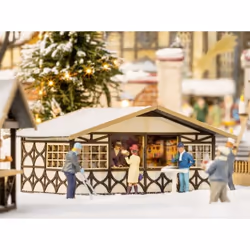 NOCH Christmas Market Stall pièce pour modèle à l'échelle et accessoires Construction