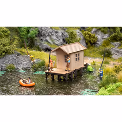 NOCH Fisherman’s Hut, N (1:160), Marron