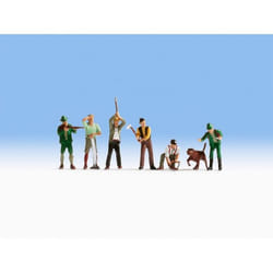 NOCH Hunters and Lumberjacks pièce pour modèle à l'échelle et accessoires Figurines