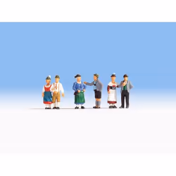 NOCH People in traditional costume, HO (1:87), Multicolore