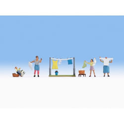 NOCH Washday pièce pour modèle à l'échelle et accessoires Figurines