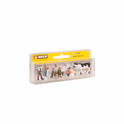 NOCH Farmer Family pièce pour modèle à l'échelle et accessoires Figurines