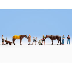 NOCH Stable Work pièce pour modèle à l'échelle et accessoires Figurines