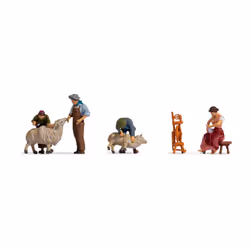 NOCH Sheep Shearing, HO (1:87), Multicolore