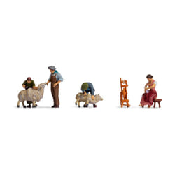 NOCH Sheep Shearing pièce pour modèle à l'échelle et accessoires Figurines