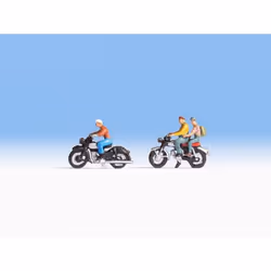 NOCH Motorcyclists, HO (1:87), Multicolore