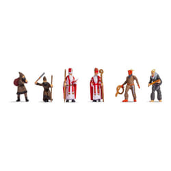 NOCH Santa Claus & Knecht Ruprecht pièce pour modèle à l'échelle et accessoires Figurines