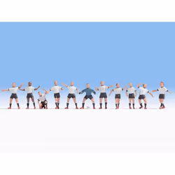 NOCH German football team, HO (1:87), Noir, Blanc