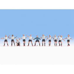 NOCH German football team pièce pour modèle à l'échelle et accessoires Figurines