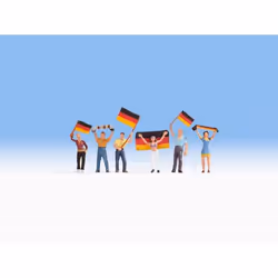NOCH German Fans, HO (1:87), Multicolore