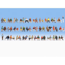NOCH Sitting People pièce pour modèle à l'échelle et accessoires Figurines