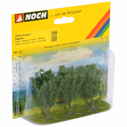 NOCH 25525, Décor, Toutes marques, 3 pièce(s), 55 mm, Model Railways Parts & Accessories