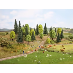 NOCH Mixed Forest, Marron, Vert