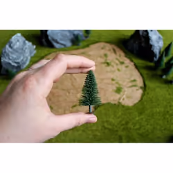 NOCH Model Fir Trees, Marron, Vert