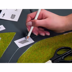 NOCH Street Marking Templates pièce pour modèle à l'échelle et accessoires - Vue supplémentaire 4