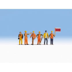 NOCH Track Workers pièce pour modèle à l'échelle et accessoires Figurines