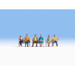 NOCH Sitting People pièce pour modèle à l'échelle et accessoires Figurines